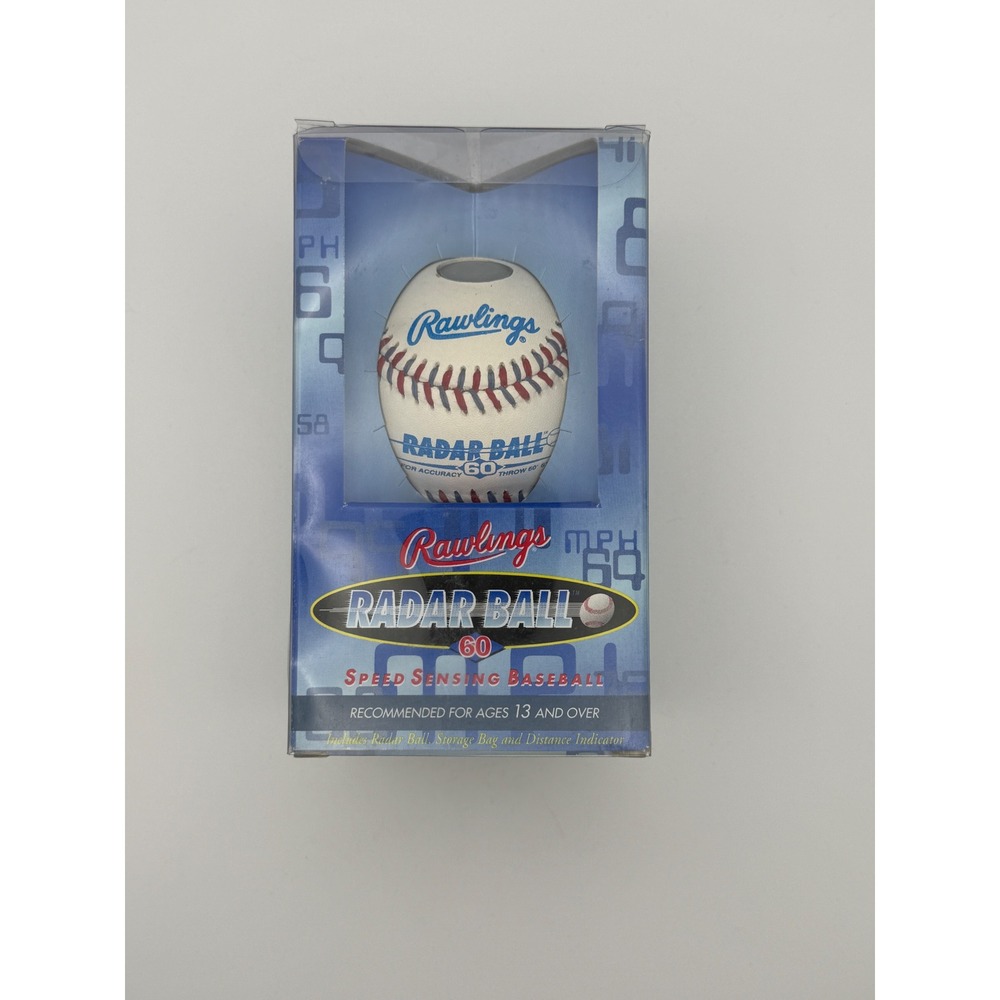 Rawlings Radar Ball 60 Speed Sensing Baseball Unisex OS White New Training Aid